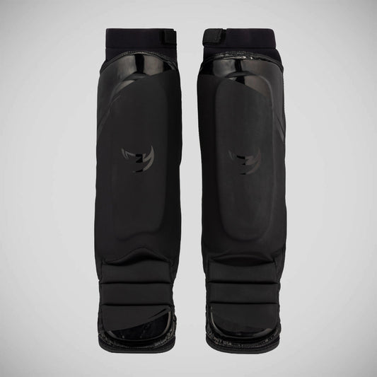 Fumetsu Ghost S3 MMA Shin Guards Black/Black