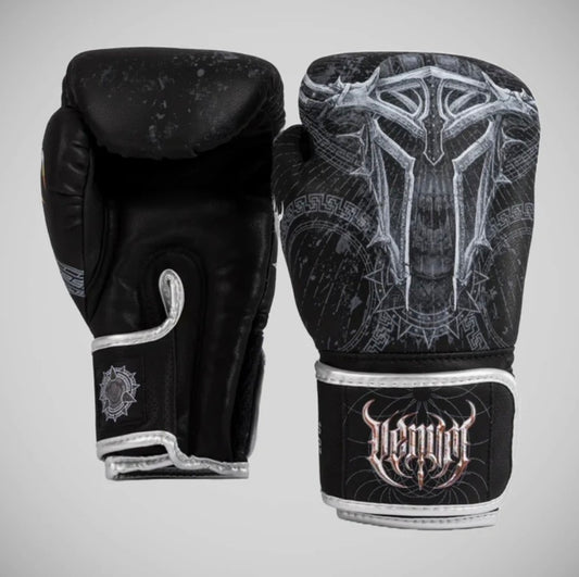 Venum Gladiator 5.0 Boxing Gloves Black/Silver