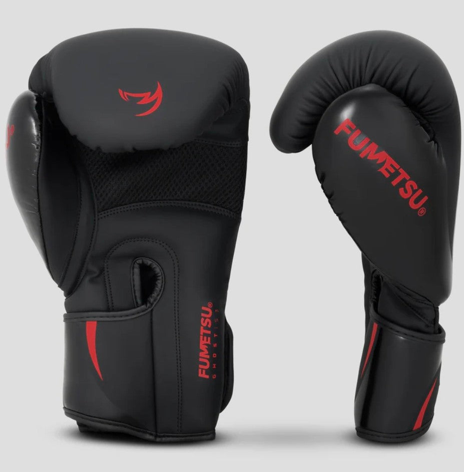 Fumetsu Ghost S3 Boxing Gloves Black/Red