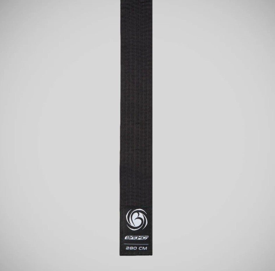 Black Bytomic Plain Polycotton Martial Arts Belt