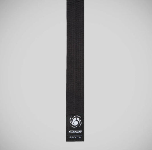 Black Bytomic Plain Polycotton Martial Arts Belt