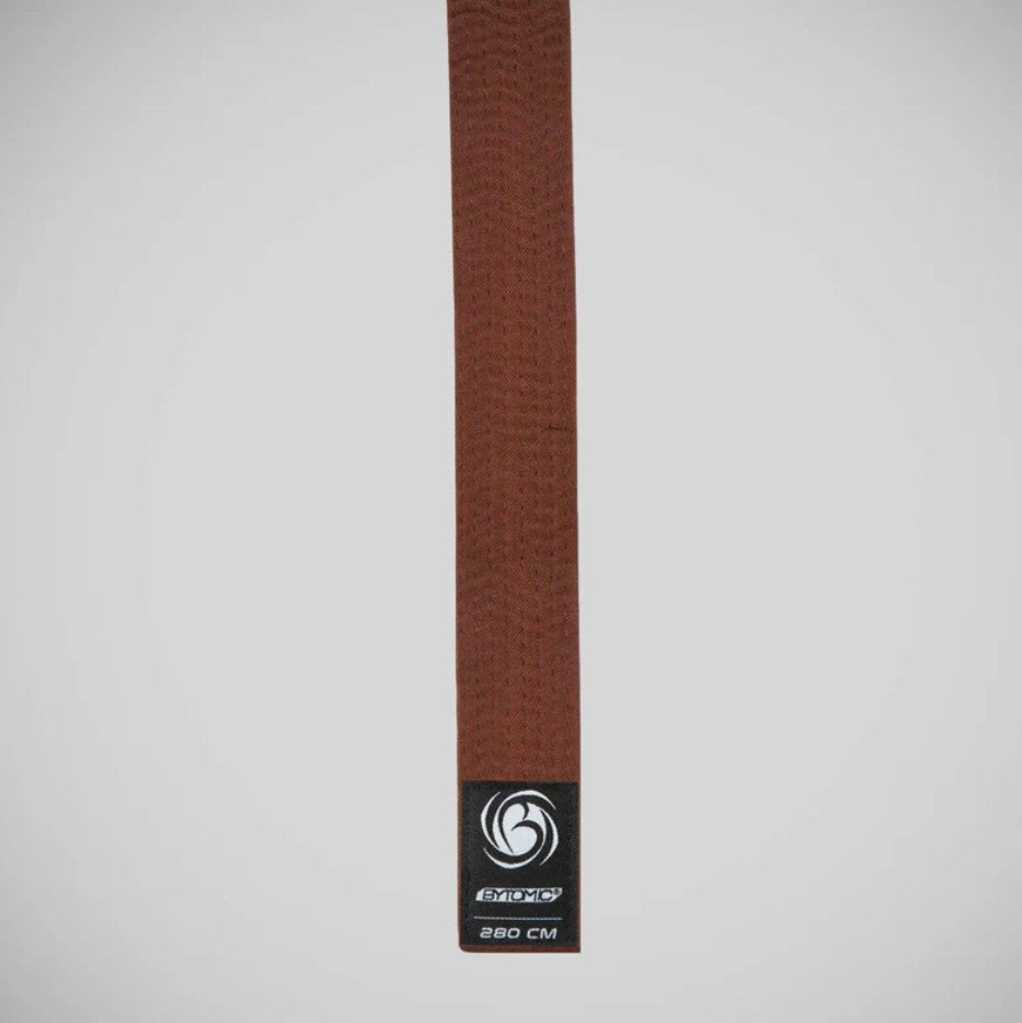 Brown Bytomic Plain Polycotton Martial Arts Belt