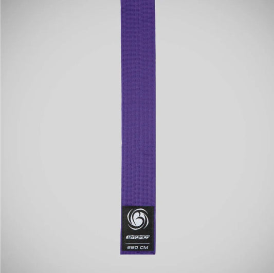 Purple Bytomic Plain Polycotton Martial Arts Belt