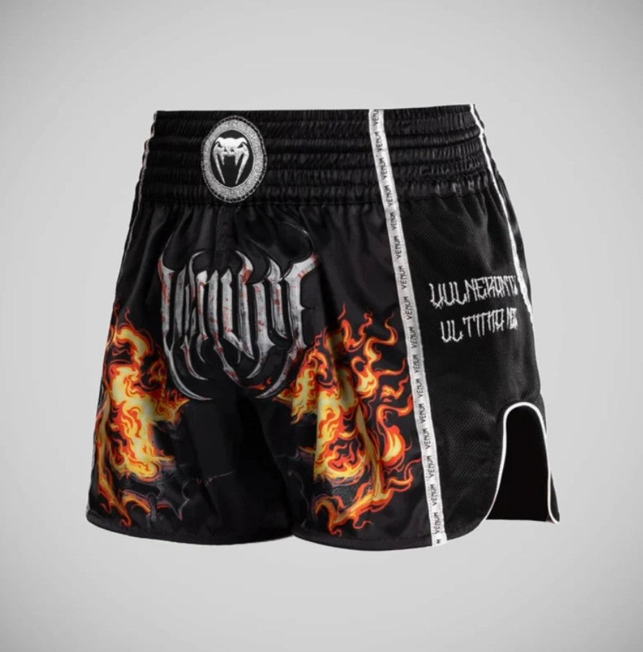 Venum Gladiator 5.0 Muay Thai Shorts Black/Orange