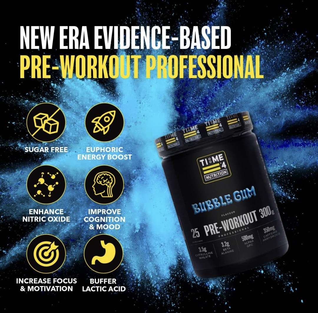 Time 4 Pre Workout Professional